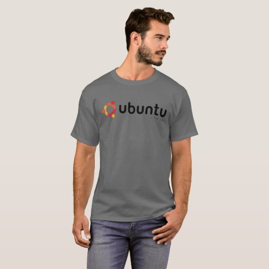 T-shirt Ubuntu Linux Open Source (Devant entier)