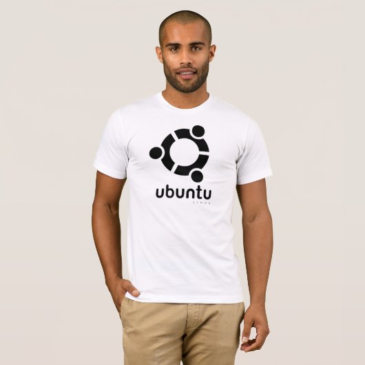 T-shirt Ubuntu Linux Open Source (Devant entier)