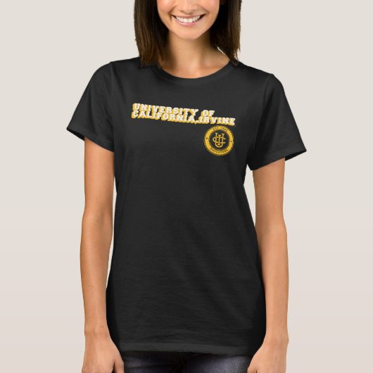 T-shirt UC Irvine Anteaters Block Text (Devant)