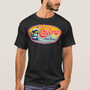 T-shirt UC Père Noël Barbara UCSB Classic Surfer Design