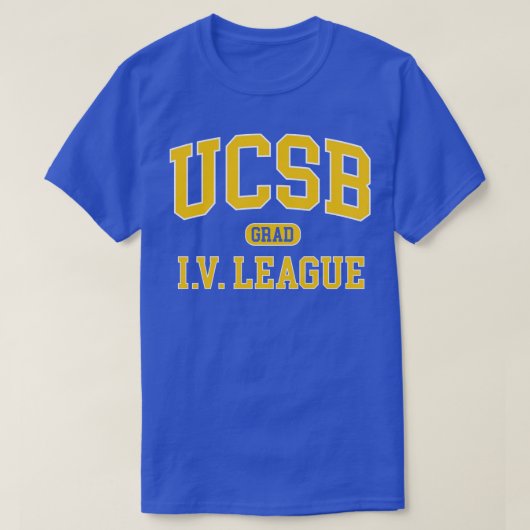 T-shirt UCSB Graduate IV Ligue UCSB Grad (Design devant)