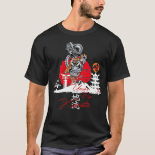 T-shirt Uechi Ryu Okinawa Karate Dragon & Tiger Spirit