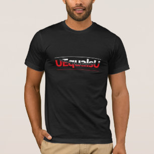 T-shirt UEqualsU VIH Typographie indétectable Art