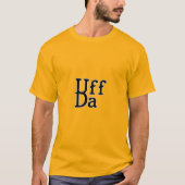 T-shirt Uff Da (Devant)