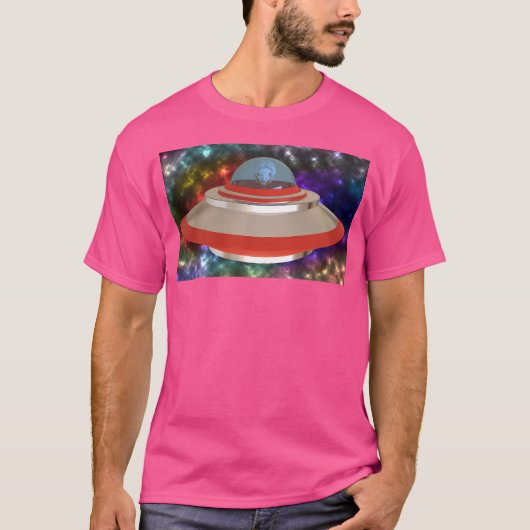 T-shirt Ufo 3D (Devant)