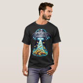 T-shirt Ufo Alien Eating Tacos Taco Lover Funny (Devant entier)