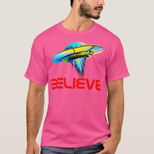 T-shirt Ufo Believe (Devant)