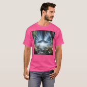 T-shirt Ufo Devant La Grotte (Devant entier)