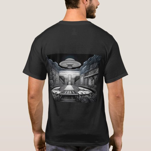T-shirt UFO Dreamscape (Dos)