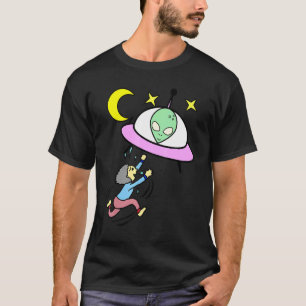 T-shirt Ufo Emmenez-Moi Avec Vous Espace Alien Croyant Com