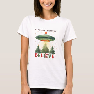 T-shirt UFO Noël Croire