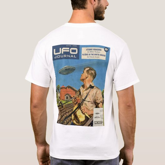 T-shirt UFO OD HUMAN Homme (Dos)