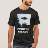 T-shirt UFO Shirt - I Want To Believe Allient UFO Tee (Devant)