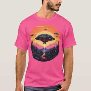 T-shirt Ufo - Uap - Aliens - Premier contact