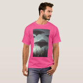 T-shirt Ufos Dans Le Ciel (Devant entier)