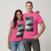 T-shirt Ufos Dans Le Ciel (Unisexe)