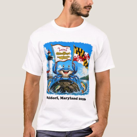 T-shirt UGLFC 2026 Maryland (Devant)