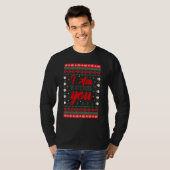 T-shirt Ugly Christmas pajamas I'm Watching You Meme Ugly  (Devant entier)