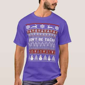 T-shirt Ugly Christmas Sweater For Nurse Healthcare Ambula