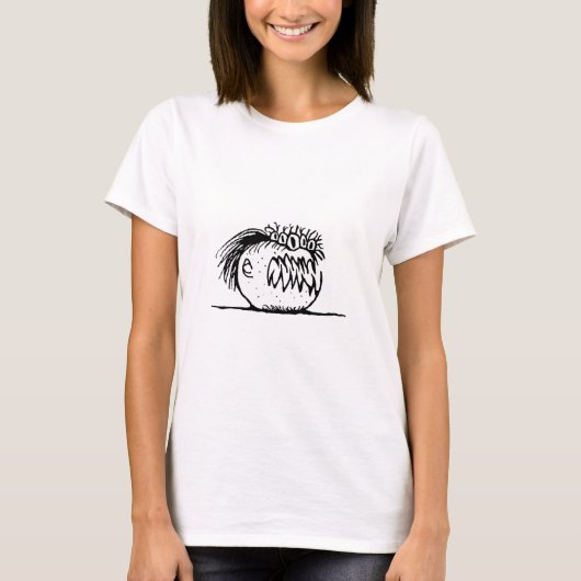 T-shirt Ugly fantasy monstre drawing (Devant)