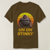 T-SHIRT UH OH STINKY (Design devant)