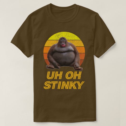 T-SHIRT UH OH STINKY (Design devant)