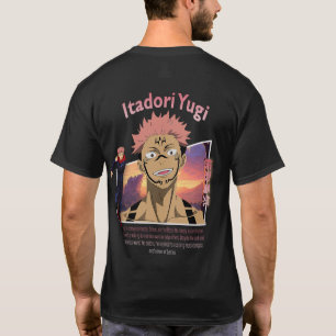 T-shirt ujutsu Kaisen Graphic Tee   Chemise Yuji Itadori