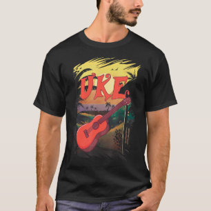T-shirt Uke Hawaii Ukulele Guitariste Musique hawaïenne Uk