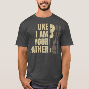 T-shirt Uke I Am Your Father Ukulele Guitar Music 3089