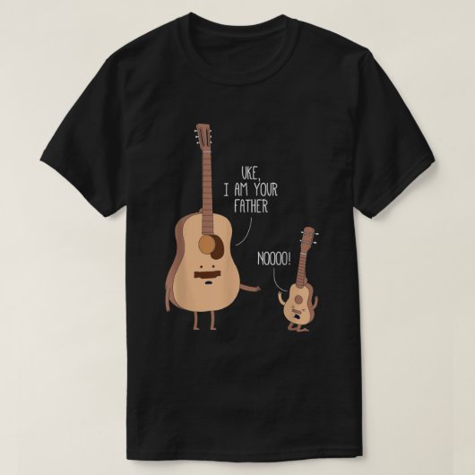 T-shirt Uke, Je Suis Ton Père (Design devant)