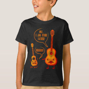 T-shirt Uke Je Suis Ton Père Ukulele Guitare Musique