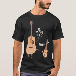 T-shirt Uke Je Suis Ton Père Ukulele Guitare Musique