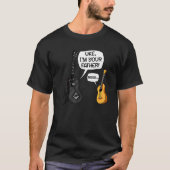 T-shirt Uke Je Suis Ton Père Ukulele Guitare Musique (Devant)