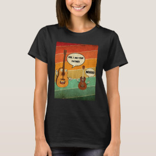 T-shirt Uke Je Suis Ton Père Ukulele Musique Guitare Banj