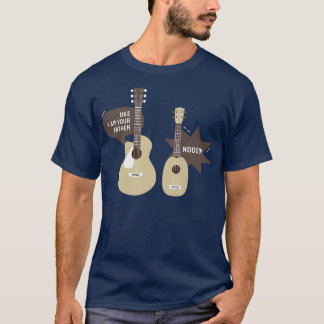 T-shirt Uke Je Suis Votre Père Ukulele Guitar Music3088