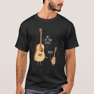 T-shirt Uke Je Suis Votre Père Ukulele Guitar Musique Vête