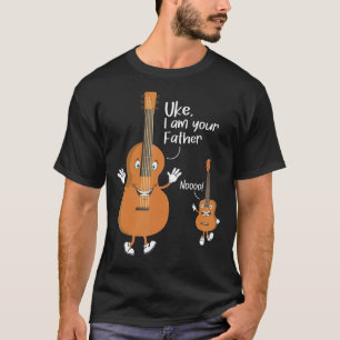 T-shirt Uke Je Suis Votre Père Ukulele Guitare Instrument