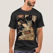 T-shirt Ukiyo E Retro Japonais Amour pendant la guerre som (Devant)