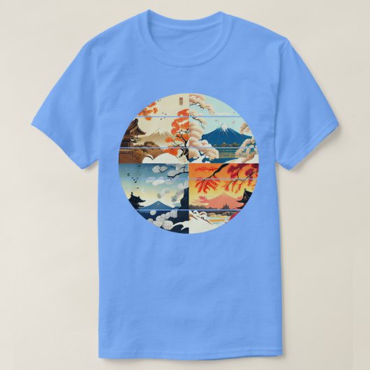 T-shirt Ukiyoe (Design devant)