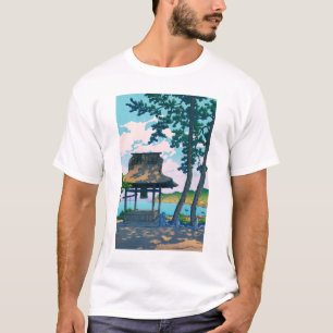 T-shirt ukiyoe hasui n°49 Temple Shogetsuin à Ito, Izu