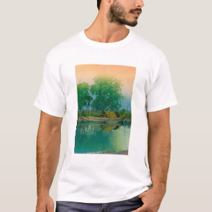 T-shirt ukiyoe hasui n°56 Aube à Tsuchiura