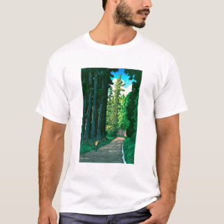T-shirt ukiyoe hasui No57 Historic Nikkō Highway