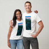 T-shirt ukiyoe hasui No58 Col de Ioritani d'Etchu (Unisexe)
