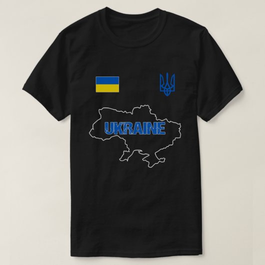 T-shirt Ukraine (Design devant)