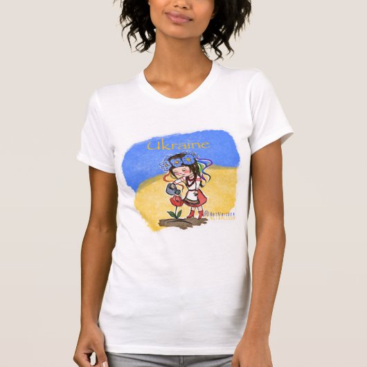 T-shirt Ukraine  (Devant)