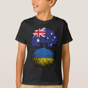 T-shirt Ukraine Australian Australie racine d'arbre
