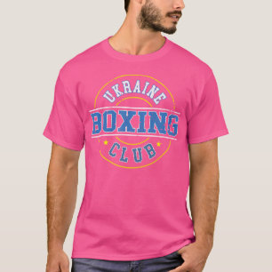 T-shirt Ukraine Boxer Club De Boxe Sparring Amateur