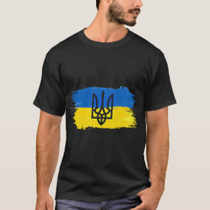 T-shirt Ukraine Drapeau soutien Aimer Ukraine Fierté
