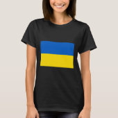 T-shirt Ukraine Flag Design (Devant)