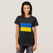 T-shirt Ukraine Flag Design (Devant entier)